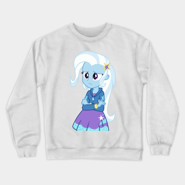 Trixie Lulamoon Crewneck Sweatshirt by CloudyGlow